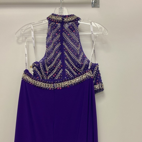 Two-Piece Purple Dress - Picture 4 of 4